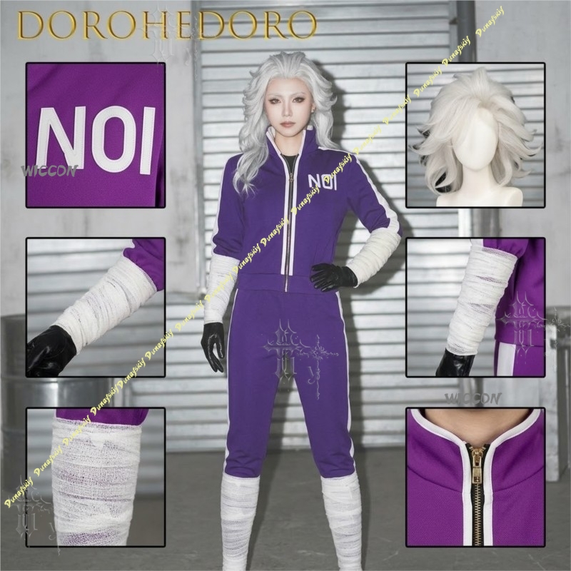 Bandage - NOI Cosplay Costume Anime Dorohedoro Purple