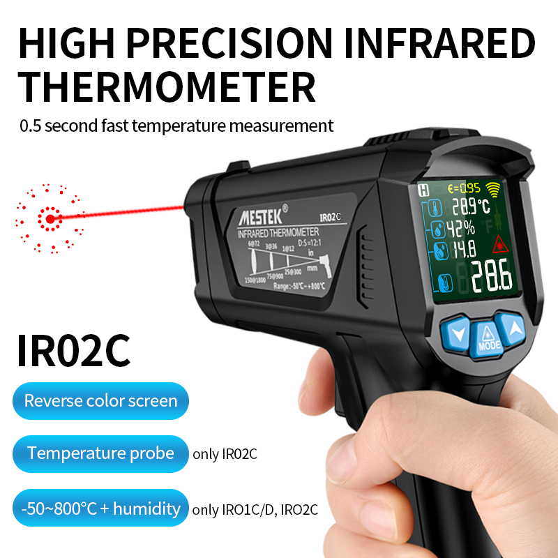 Digital Industrial Infrared Th - Thermometer Digital review and price
