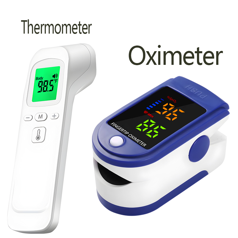 Non-Contact Temperature IR The - Pulse Oximeter review and price