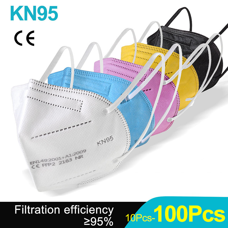 10-100Pcs FFP2 Masks KN95 Masc - Surgical Mask review and price