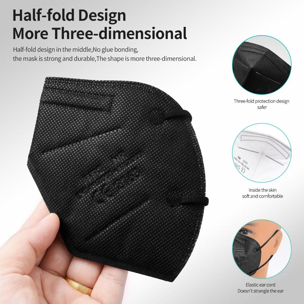 10-100Pcs FFP2 Masks KN95 Masc - Surgical Mask review and price