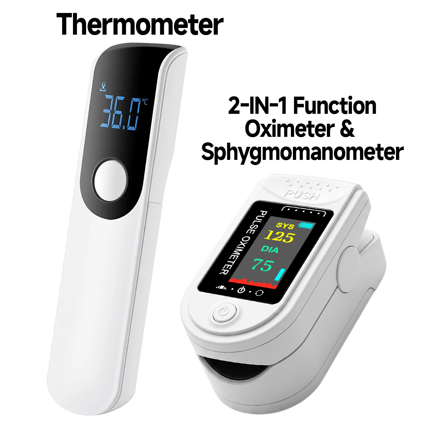 Mini Thermometer Medical Body  - Pulse Oximeter review and price
