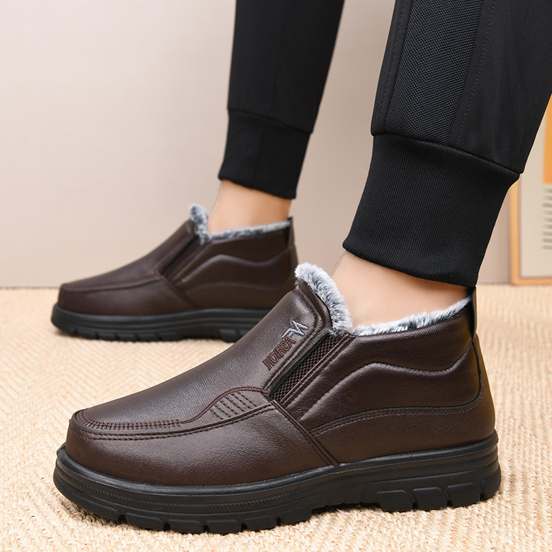 2026 Winter New Leather Boots  - Bandage review and price