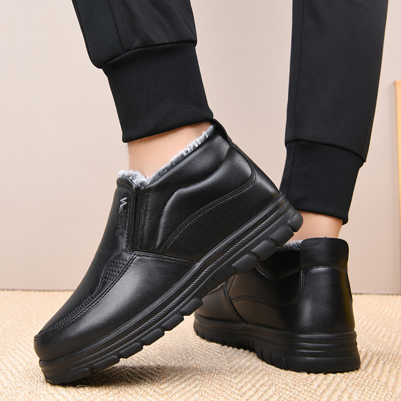 2026 Winter New Leather Boots  - Bandage review and price