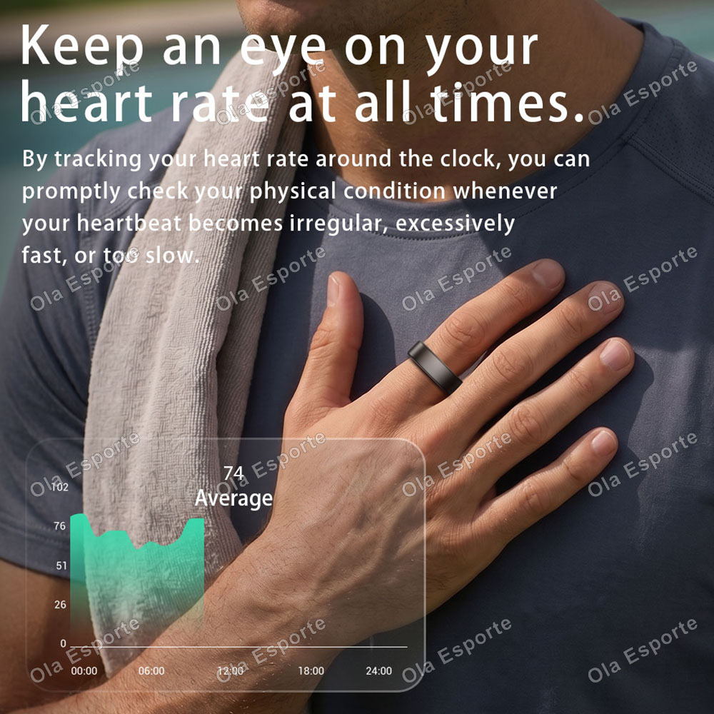 Smart Ring Heart Rate Blood Ox - Blood Pressure Monitor review and price