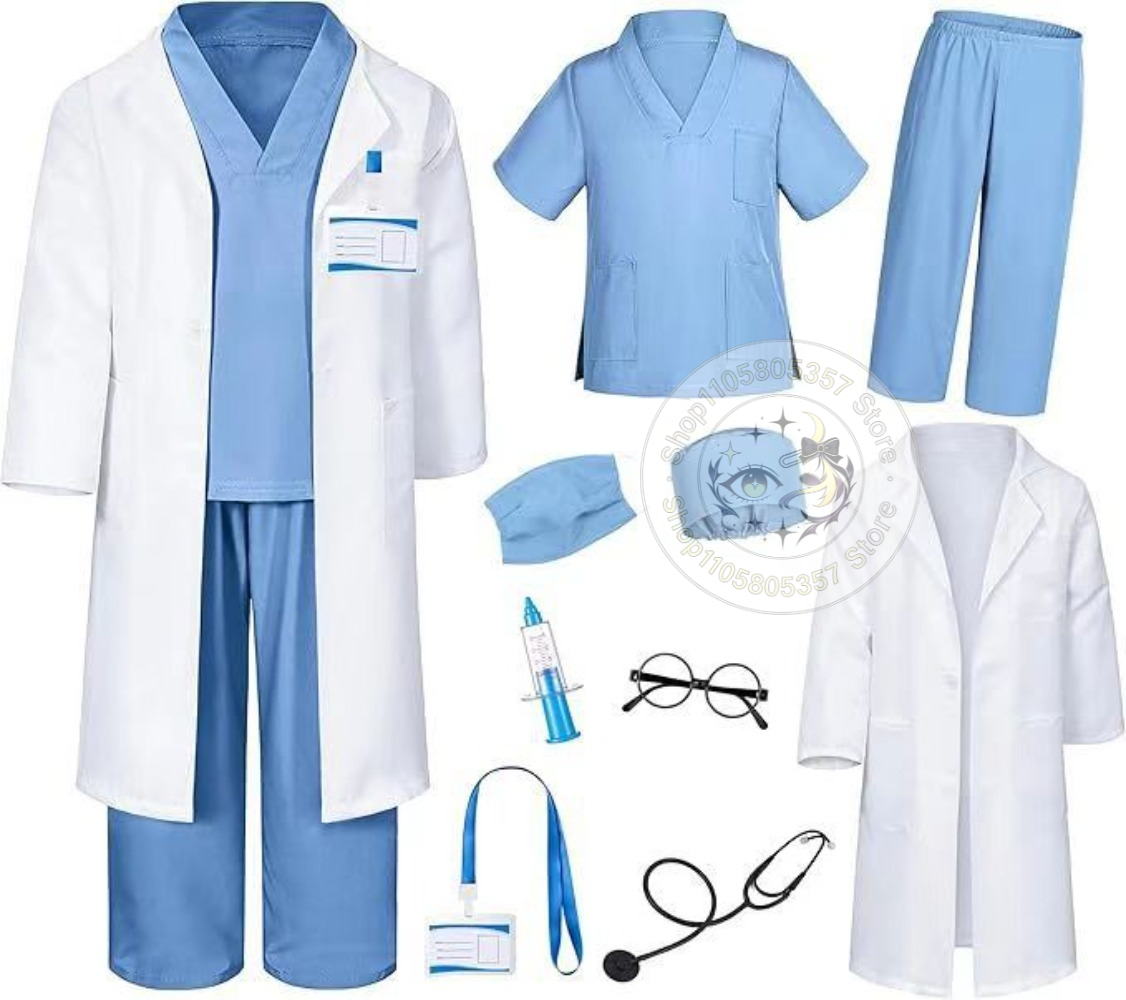 Doctor Role Play Costume White - Stethoscope review and price