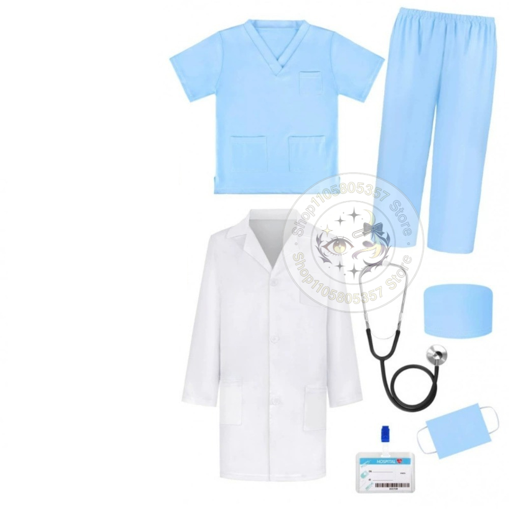 Doctor Role Play Costume White - Stethoscope review and price