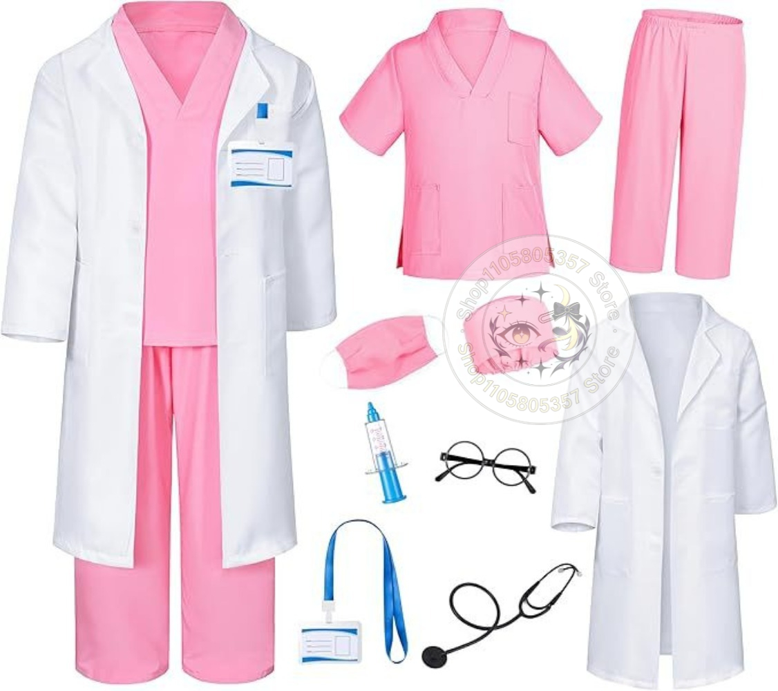 Doctor Role Play Costume White - Stethoscope review and price