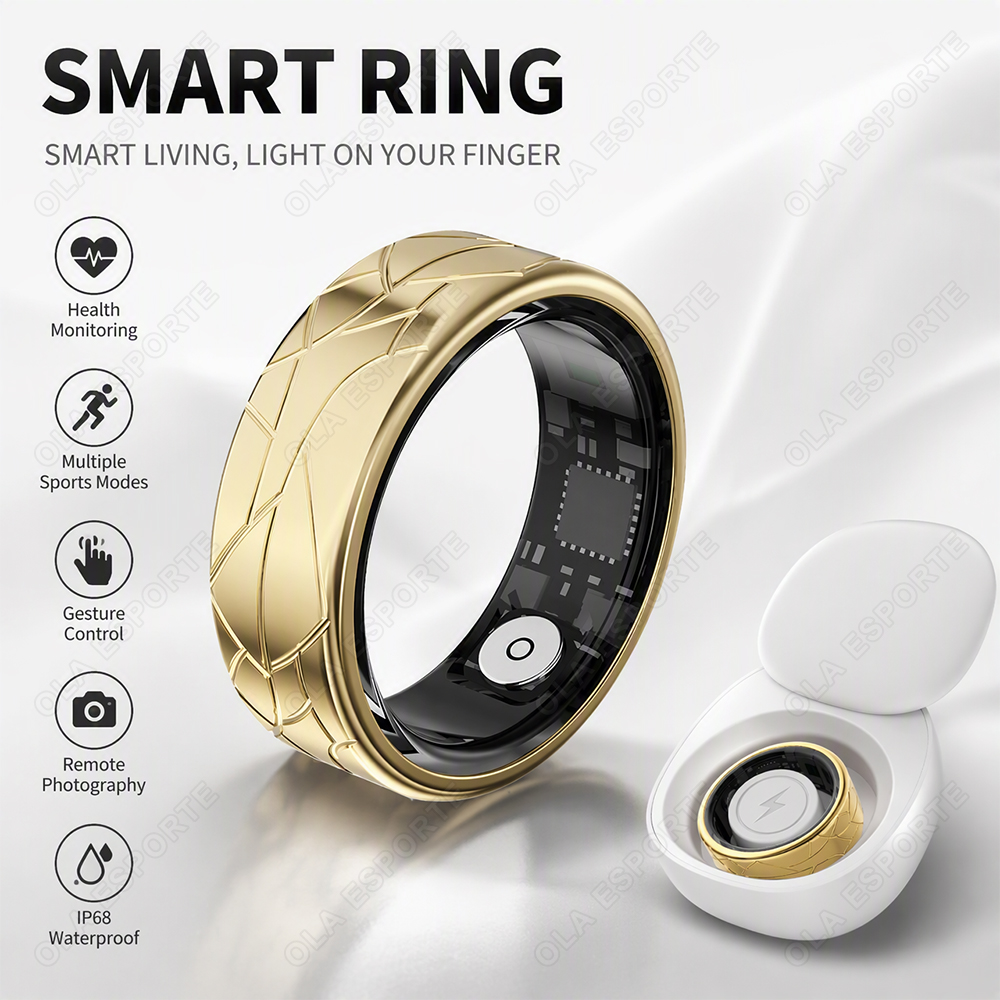 Stainless Steel Smart Ring Wat - Blood Pressure Monitor review and price