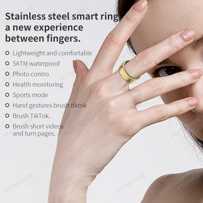 Stainless Steel Smart Ring Wat - Blood Pressure Monitor review and price