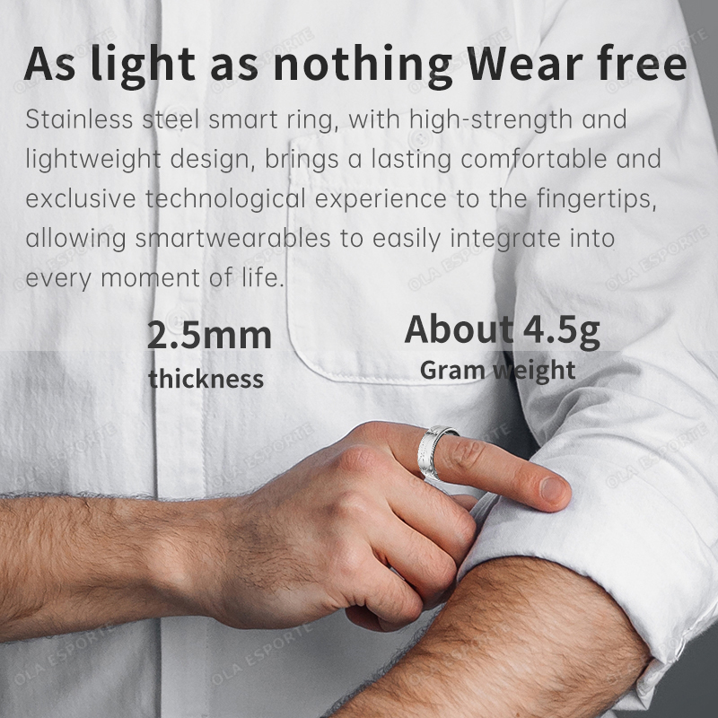 Stainless Steel Smart Ring Wat - Blood Pressure Monitor review and price